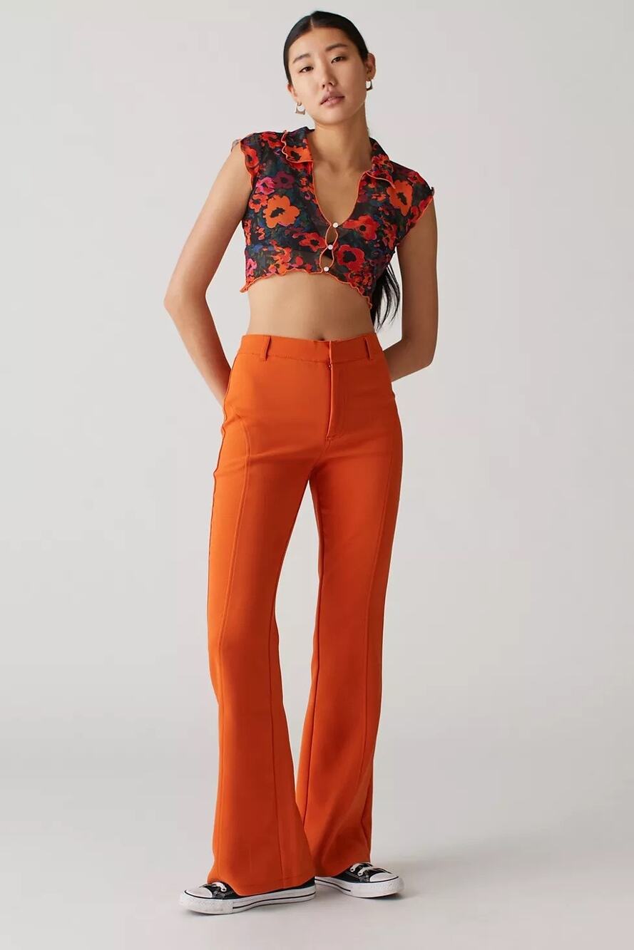 Urban Outfitters Winona Flare Trouser Pant size 8